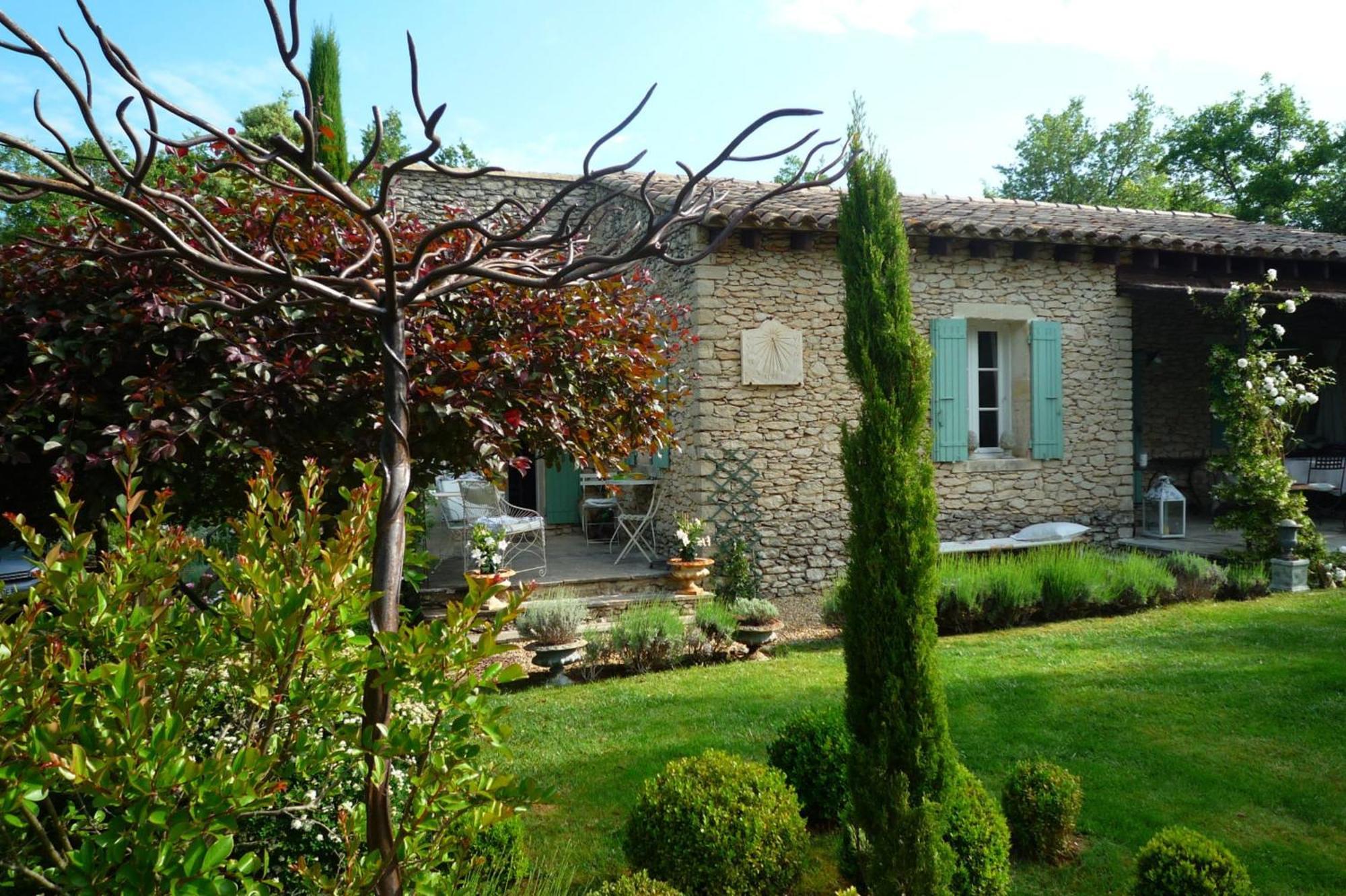 Beautiful Provencal Villa With Pool And Jacuzzi Lacoste  Exterior photo